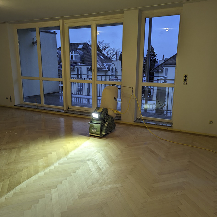Parkett schleifen